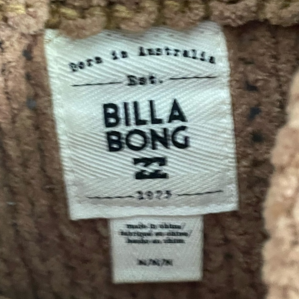 Billabong Sweater Chenille Turtleneck Women’s Medium NWT! - Picture 5 of 8